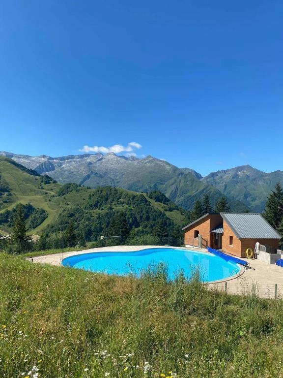 Guzet-Pyrenees-Pied Des Pistes Lejlighed Ustou Eksteriør billede
